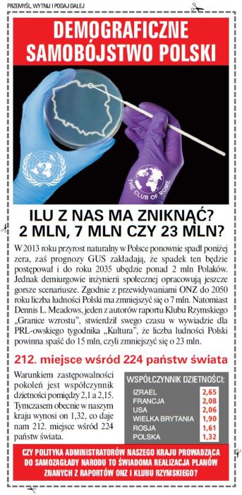 Demograficzne samobojstwo Polski